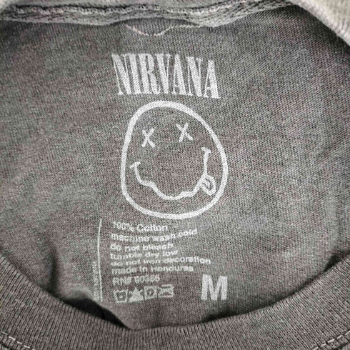 プリントクルーネックバンドTシャツ メンズ JPN:M